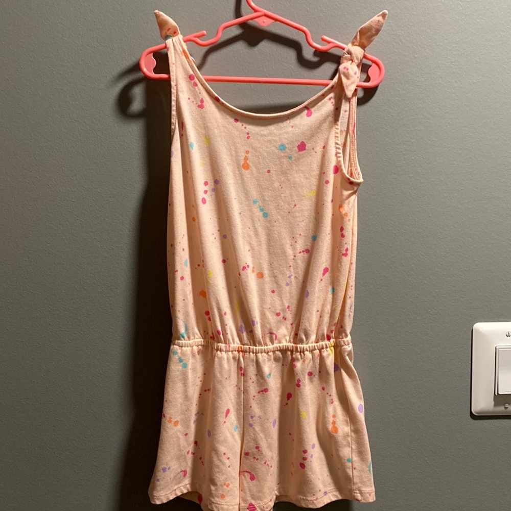 BRAND NEW GIRLS ROMPER SIZE 7/8! NWOT! SMOKE FREE HOME.
